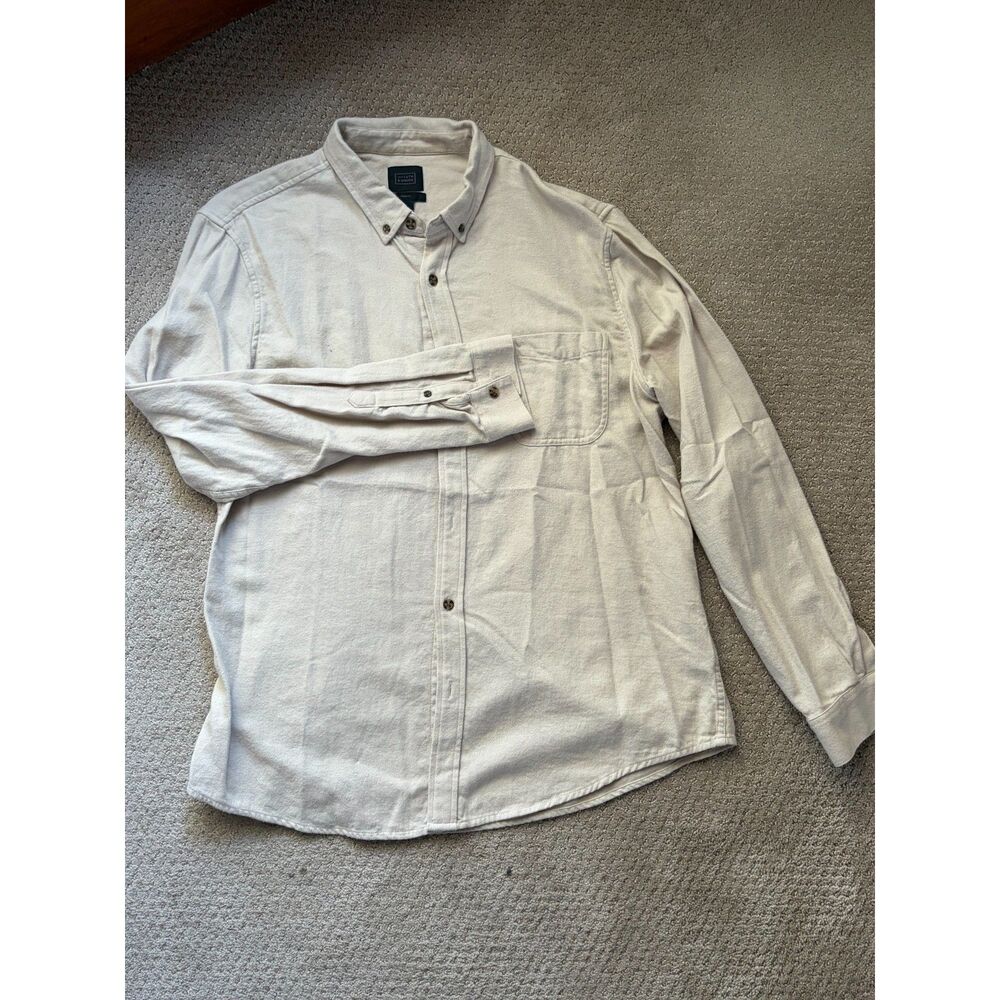 14th & Union Long-Sleeve Brushed Cotton Flannel Shirt Fall Winter Warm Holiday